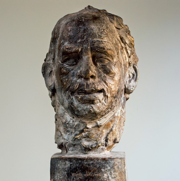 Ceremonial unveiling of a bust of Václav Havel at the House of Representatives